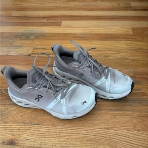 On Running Womenz Gray Athletic Shoes